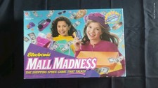 Vintage 1996 Electronic Mall Madness Girls Shopping Board Game 100% COMPLETE picture