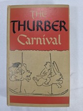 Vintage 1945 The Thurber Carnival by James Thurber Hardcover - Classic Humor Ant picture