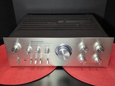 Stunning Vintage Kenwood Amp KA-7100 Silver Faced Integrated Amplifier - Works  picture