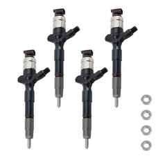 4X Diesel Fuel Injector for Toyota Hilux 2KD-FTV 2.5L 23670-09070 23670-0L020 picture