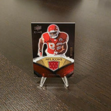 2008 Upper Deck Icons - Nfl Icons Dwayne Bowe #NFL19 Silver Jerseys 71/150 picture