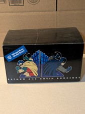 Batman & Robin Bookends Warner Bros Studios NIB-1999 Original Packaging Sealed  picture
