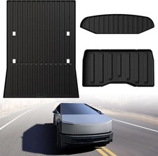 LASFIT Truck Bed Mat for Tesla Cybertruck 2024-2026 Cargo Mat All Weather Black picture