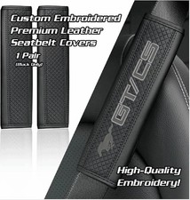 GT/CS (California Special) - 2pc Made-to-Order Premium Leather Seat Belt Pad picture