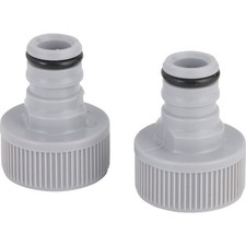 Best Garden Female Poly Faucet Quick Connect Connector (2-Pack) 37018-2PK Best picture
