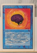 Mtg SLEIGHT OF MIND MP Unlimited Rare -Argo- picture