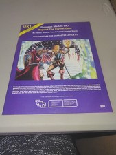AD&D Dungeon Module UK1- Beyond The Crystal Cave- 1st Printing TSR #9066 1983 picture