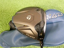 TaylorMade 2026 Qi4D 9* Driver REAX Mid Rotation Blue 50 Stiff with HC Excellent picture