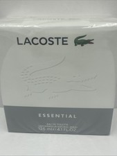 Lacoste Essential 4.2 oz/125 ml EDT spray Cologne for Men New In Box and SEALED picture