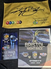 NASCAR Cup 2026 Kyle Busch Collector's Towel Program Sga Bristol In Hand New picture