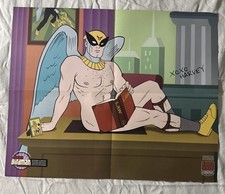 Harvey Birdman Attorney At Law Adult Swim Poster 2003 18” x 22” Ad Promotional picture