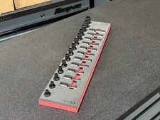 Foam Organizer For Snap-On 3/8 Metric (Deep and Shallow) Impact Swivel Sockets picture