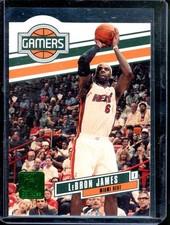 2010-11 Donruss Gamers Emerald Die-Cut LeBron James #3 picture