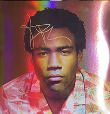 Signed Childish Gambino Because The Internet Vinyl LP Record Album. Autographed picture