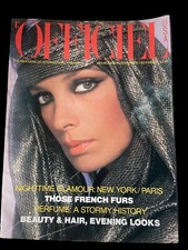 Paris Fashion Magazine Double Issue 1977 L'Officiel Vintage Magazine December picture