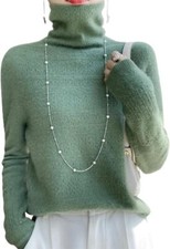 Cashmere Turtleneck Sweater Women ,100% Cashmere Turtleneck Knit Jumpers picture