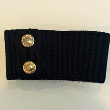 Burberry Black Rib Knit Technical Wool Collar, FW 2020, Riccardo Tisci picture