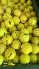 AAA-AAAAA Yellow Value to Mint Condition Used Golf Balls Assorted Brands  picture