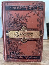 Late 1880s Sir Walter Scott Complete Poetical Works Illustrated Excelsior Ed. HC picture