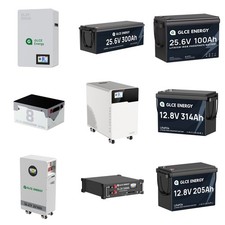 GLCE ENERGY ALL type LiFePO4 Lithium Iron Phosphate Battery BMS Deep Cycle Solar picture