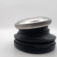 1960-66 Chevy GMC C10 PhantomFill™ Fuel Filler & Cab Hole Cover USA Made picture