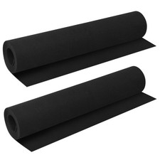 STEFORD 2 Pack EVA Foam Roll, 2mm Thick Black Cosplay Sheet picture