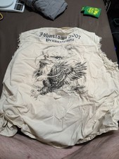 Vintage Johnstown, PA Bike Week Rally Vest - 2007 Size: Large *RARE 10TH ANN.* picture