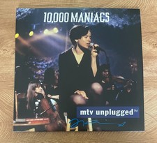 * NATALIE MERCHANT * signed vinyl album * 10,000 MANIACS * MTV UNPLUGGED * COA * picture