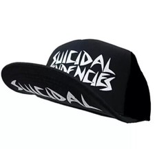 New Suicidal Tendencies OG White Logo Flip Bill Snapback Black Hat Cap picture