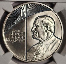 Poland, 10 Zlotych 1999MW NGC Proof 68 Ultra Cameo, John Paul II, Silver picture