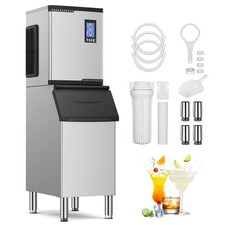 Commercial Ice Maker 780LBS/24H Ice Machine with 450 LBS Storage Ice in 8-15 min picture