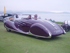 Cars 1939 bugatti type57cvanvoorencabriolet2 Desk Mat Stitched picture
