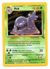 Pokémon TCG - Muk Holo Rare Fossil Set 13/62 WOTC Vintage 1999 LP Light Play picture
