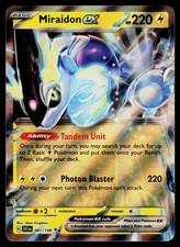 Miraidon ex 081/198 SV01: Scarlet & Violet Base Set Holo picture