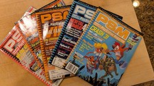 PSM Magazine Lot 10 11 12 13 15 w/ Sub-Zero Scorpion Poster - Good picture