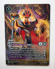 Disney Lorcana TCG Jafar - High Sultan of Lorcana (Store Championship)Promo FOIL picture