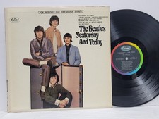 THE BEATLES Yesterday and Today 1966 LP Capitol ST 2553 RAINBOW Colorband picture