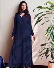 Salwar Kameez Pakistani Indian Wedding Anarkali Suit Party Wear Dress Bollywood picture
