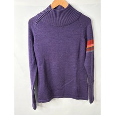 Smartwool Womens Isto Sport Sweater Mountain Purple Heather Merino Blend Small picture