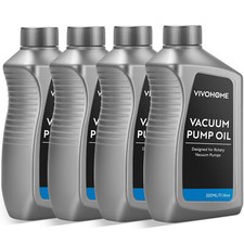 4 Pack Premium High HVAC Vacuum Pump Oil 330ml High Viscosity & Low Moisture picture