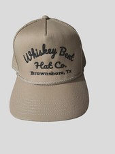 Whiskey Bent Men's The Frio Logo Tan Snapback Hat  picture
