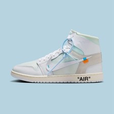 Men's Breathable Sneaker Virgil Abloh Archive Air Jordan 1 High OG-Alaska💡 picture