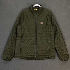 Fjallraven 1974 Expedition X-Latt Jacket Mens Large Green Puffer 86333 picture