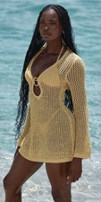 Monday Swimwear MONTEGO MINI DRESS - HONEY PETIT CROCHET Small picture