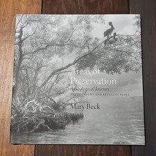 Areas of Preservation: A Geological Journey By Mary Beck, Hardcover, 2014 Signed picture