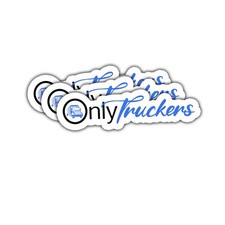 3Pcs Only Truckers Sticker Funny Trucker Life OnlyTruckers Stickers Gift Semi... picture