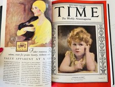 1929 Time Magazines Library Bound Vol 13 April—June Including Princess Lilybet picture
