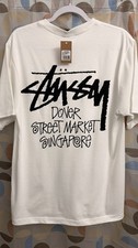 Stüssy Stock Dover Street Market - Singapore - Tee - Medium - White picture