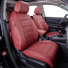 EKR Custom Fit CRV Seat Covers for Honda CRV / Hybrid 2023-2026 Full Set Leather picture