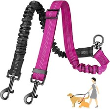 1.6ft Long Dual Dog Leash Attachment - Double Leashes for Training Small picture